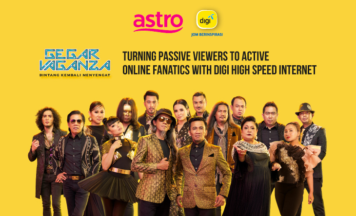 Digi Turns Gegar Vaganza Fans Into Online Fanatics With High Speed Internet